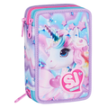 ASTUCCIO 3 ZIP - LED UNICORN GIRL