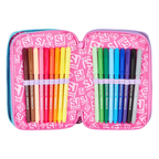 ASTUCCIO 3 ZIP - LED UNICORN GIRL