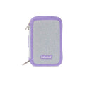 Astuccio 3 zip Glitter