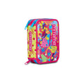 Astuccio 3 Zip Mitama Butterfly Completo 47 Pezzi | Astuccio Scuola Bambina