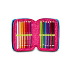 Astuccio 3 Zip Mitama Butterfly Completo 47 Pezzi | Astuccio Scuola Bambina