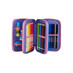 Astuccio 3 Zip Mitama Rainbow Dream Completo 47 Pezzi | Astuccio Scuola Bambina