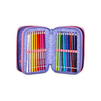 Astuccio 3 Zip Mitama Rainbow Dream Completo 47 Pezzi | Astuccio Scuola Bambina