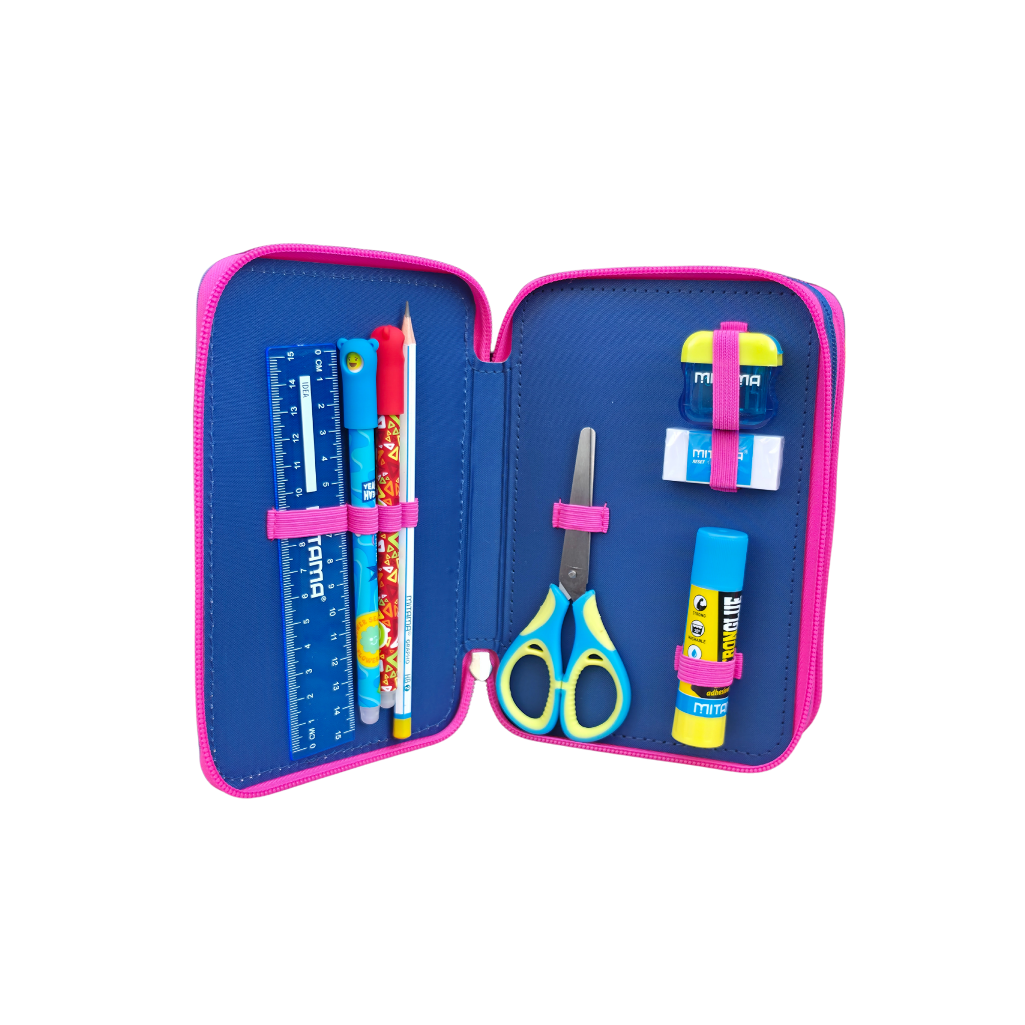 Astuccio scuola Seven 3 Zip Stitch