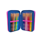 Astuccio scuola Seven 3 Zip Stitch