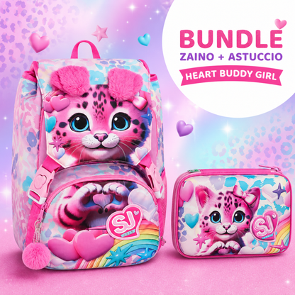 ZAINO ESTENSIBILE BIG - HEART BUDDY GIRL
