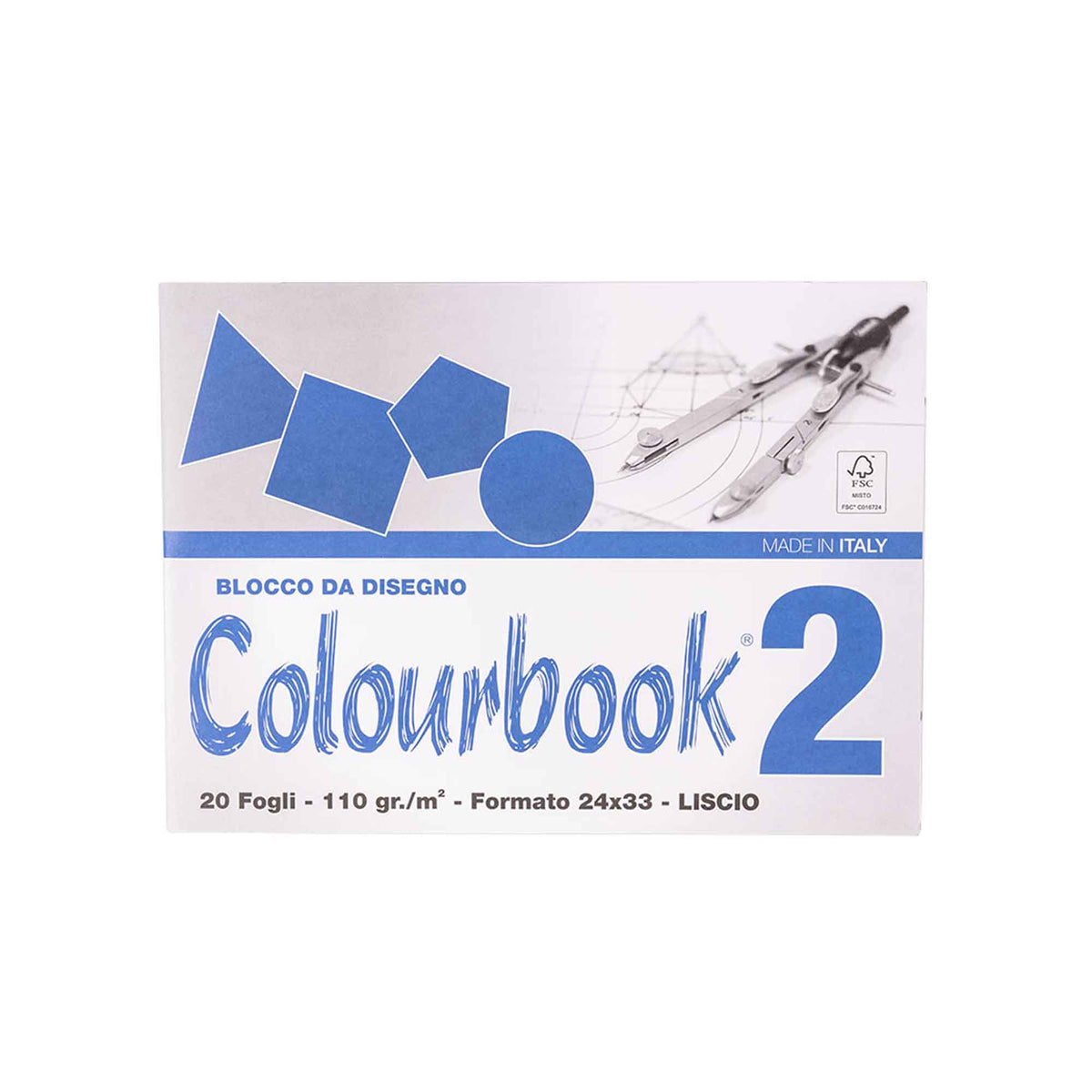 Blocco da Disegno C2 Colourbook 24×33 cm – 20 Fogli