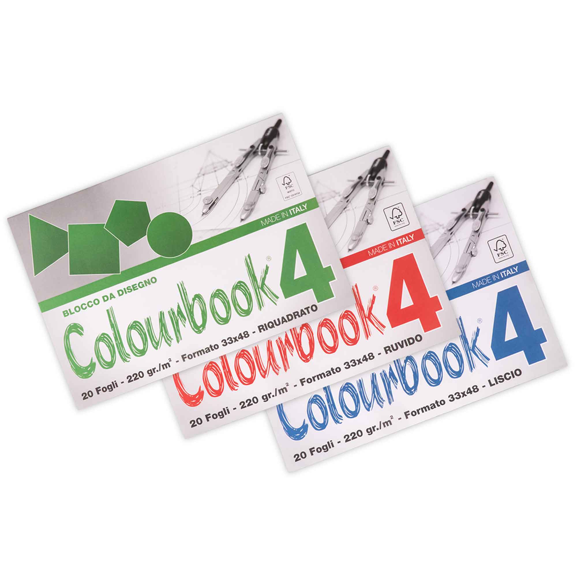Blocco da Disegno C4 Colourbook – 20 Fogli