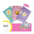 Set 3 quaderni profumati A4 Daisy Rigo A – Righe prima e seconda elementare