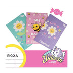 Set 3 quaderni profumati A4 Daisy Rigo A – Righe prima e seconda elementare