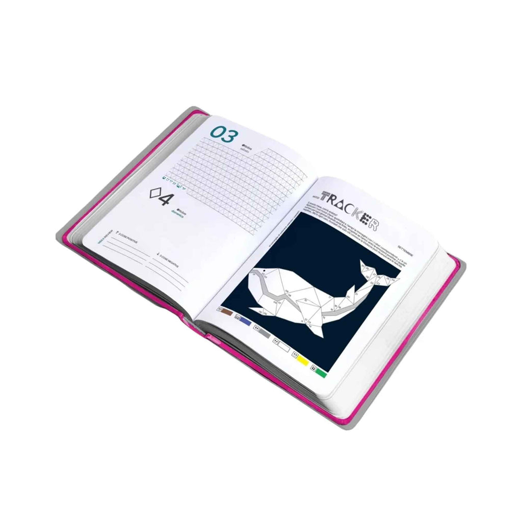 Diario Be You Fuxia 2026/2027 – 12 Mesi