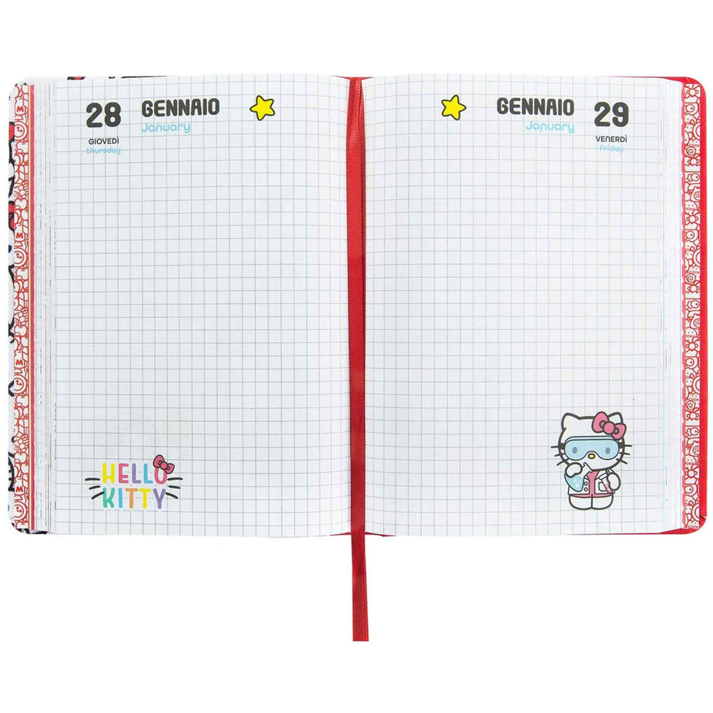 Diario 12 Mesi 2026/27 - Hello Kitty - Datato Kitty