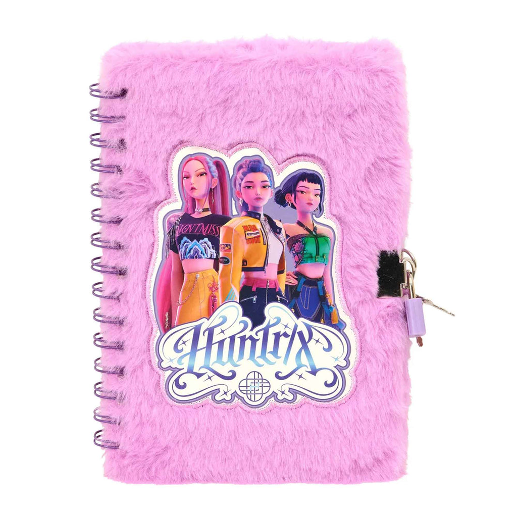 Diario con lucchetto + penna 10 colori k‑pop Demon Hunters