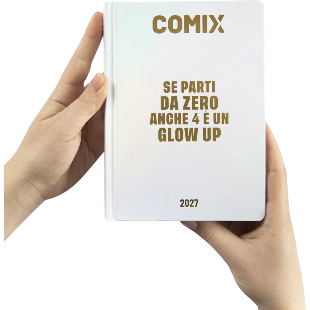 Diario 16 Mesi 2026/27 - COMIX - Giornaliero Standard holo-white