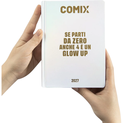 Diario 16 Mesi 2026/27 - COMIX - Giornaliero Standard holo-white