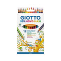 Giotto Stilnovo Maxi 12 Colori – Pastelli Colorati