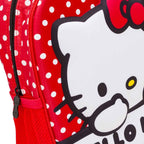 Zaino Asilo Hello Kitty Rosso