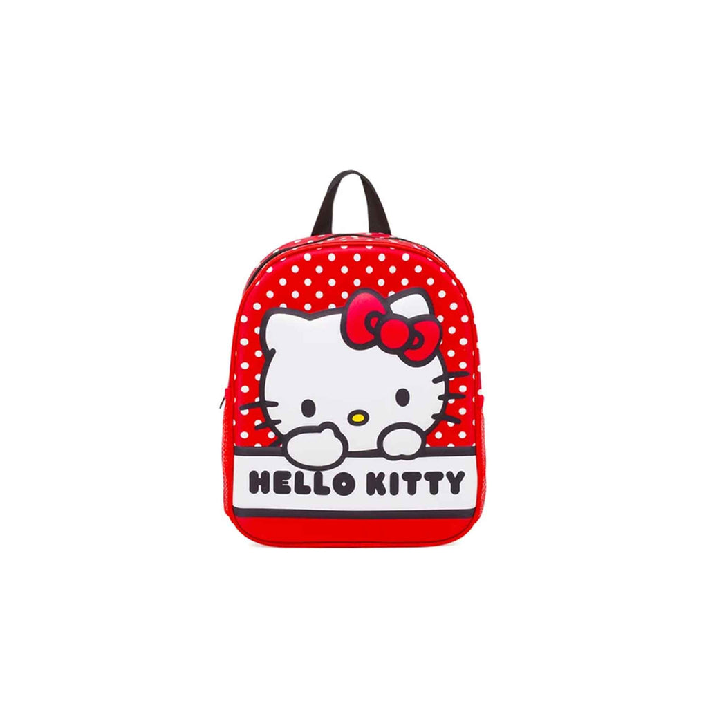 Zaino Asilo Hello Kitty Rosso