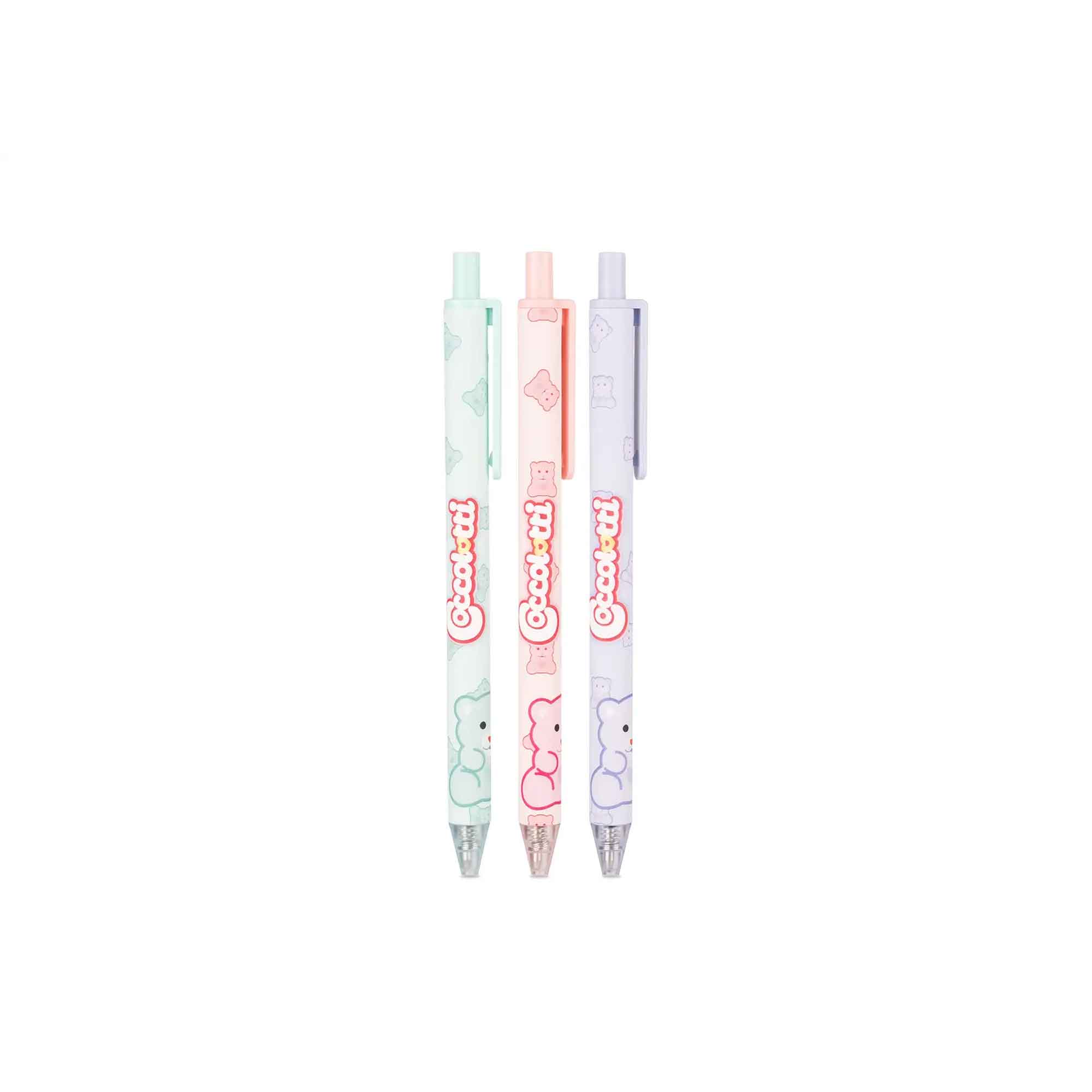 Set 3 penne a sfera Coccolotti Classic