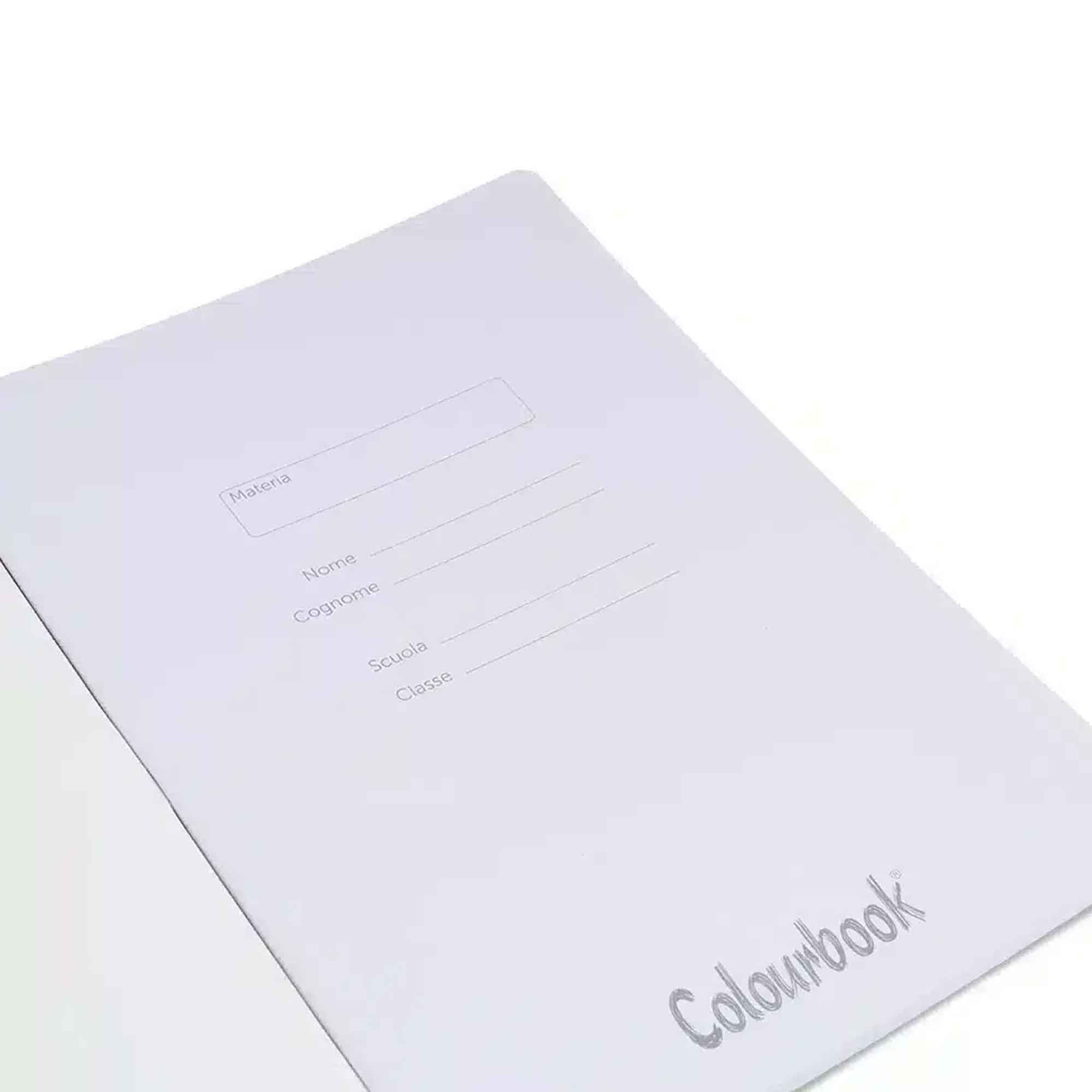 Quaderno A4 Glitter Rigo A – Righe Prima e Seconda Elementare | Colourbook