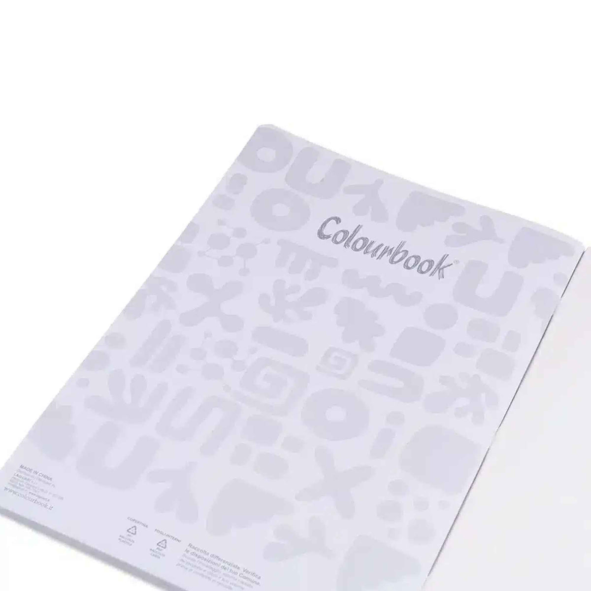 Quaderno A4 Glitter Rigo A – Righe Prima e Seconda Elementare | Colourbook