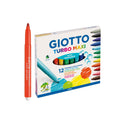 Giotto Turbo Maxi 12 Colori – Pennarelli Punta Larga