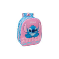 STITCH ZAINO ASILO CON FIGURA 3D CON LUCI LED