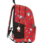 Zaino organizzato Hello kitty Rosso