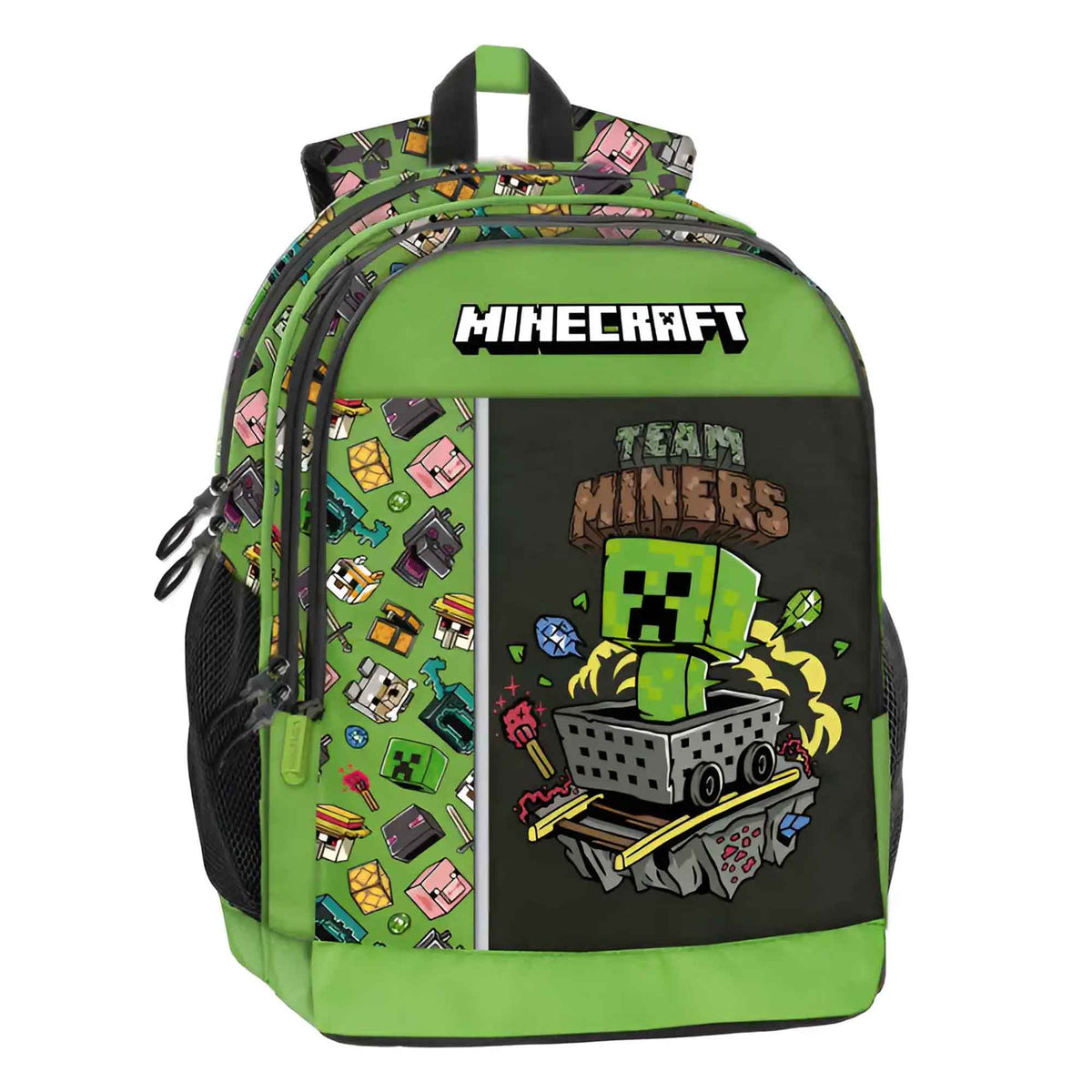 Minecraft Zaino Scuola Organizzato Mascots