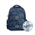 Zaino scuola SSC Napoli -SSC N- con pallone omaggio