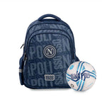 Zaino scuola SSC Napoli -SSC N- con pallone omaggio