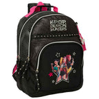 Zaino Round Scuola 3 Zip DEMON HUNTERS con tovaglietta omaggio