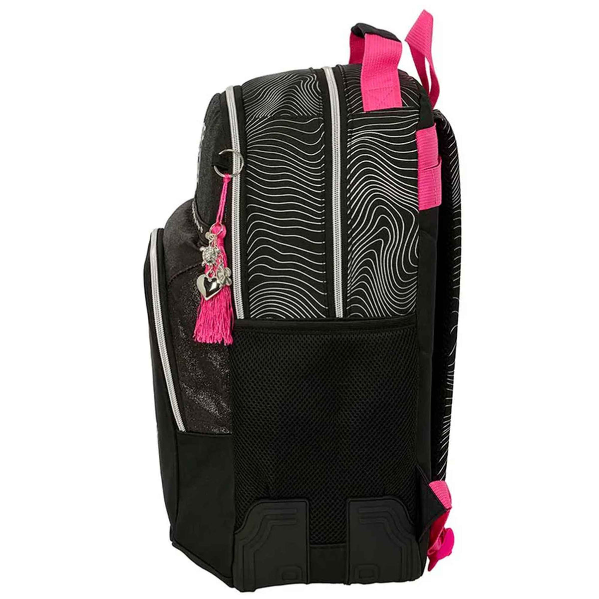 Zaino Round Scuola 3 Zip DEMON HUNTERS con tovaglietta omaggio