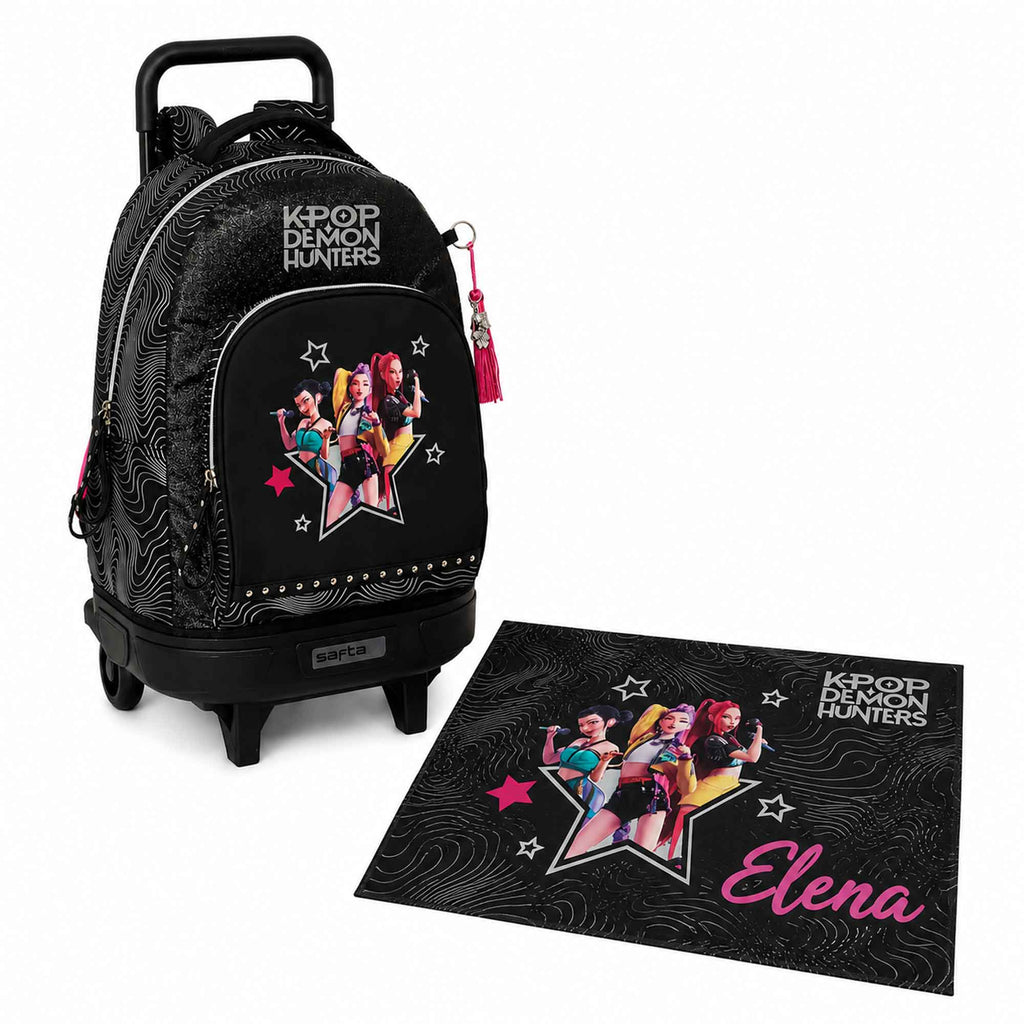 Zaino Trolley DEMON HUNTRERS con tovaglietta omaggio