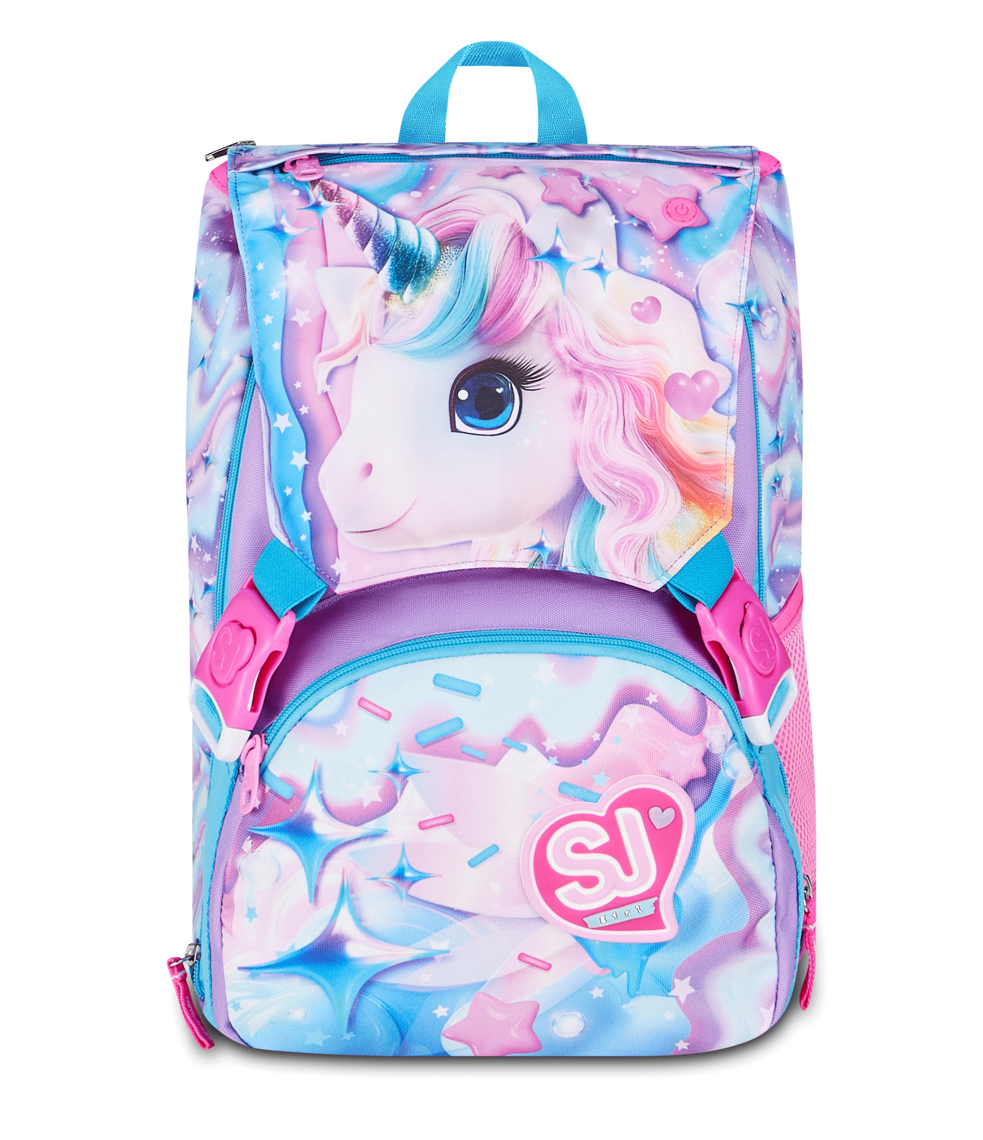 Zaino Estensibile Big LED Unicorn Girl SJ Gang