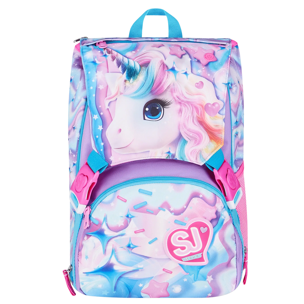 Zaino Estensibile Big LED Unicorn Girl SJ Gang