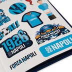 Diario Scuola 12 Mesi SSC Napoli 1926 Colourbook + Blister 3 Penne SSC Napoli in Omaggio