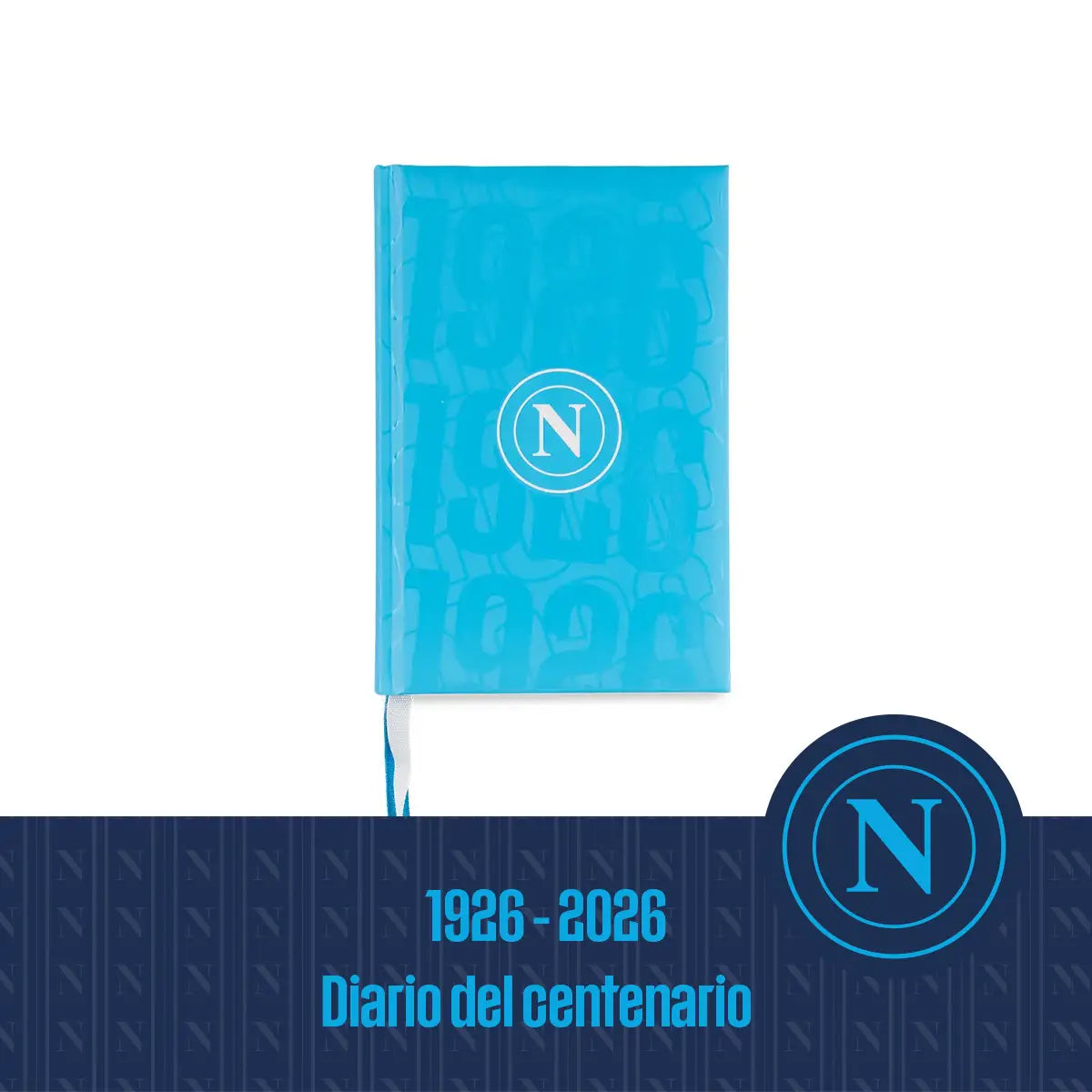 Diario Scuola 12 Mesi SSC Napoli 1926 Colourbook + Blister 3 Penne SSC Napoli in Omaggio