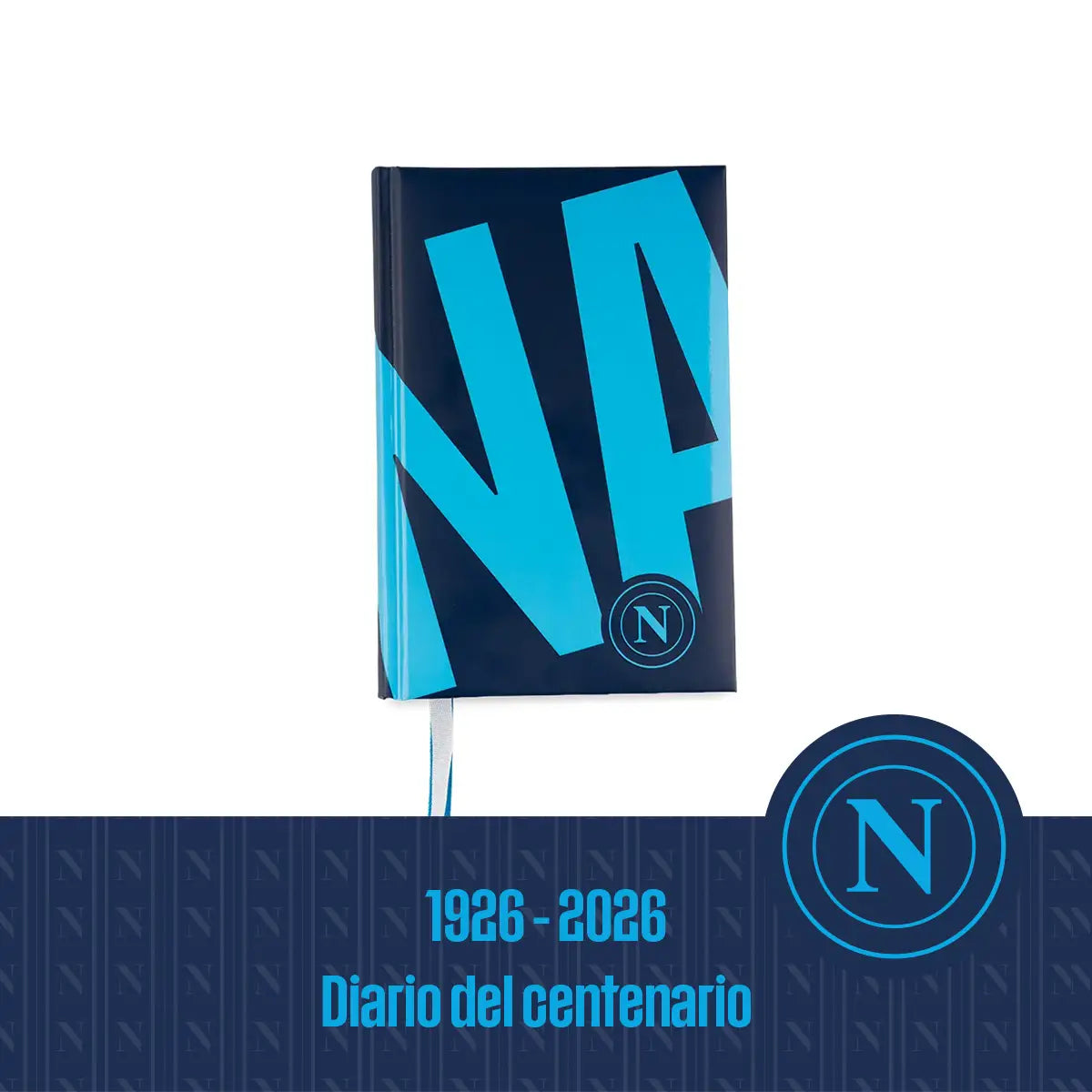 Diario Scuola 12 Mesi SSC Napoli 1926 Colourbook + Blister 3 Penne SSC Napoli in Omaggio