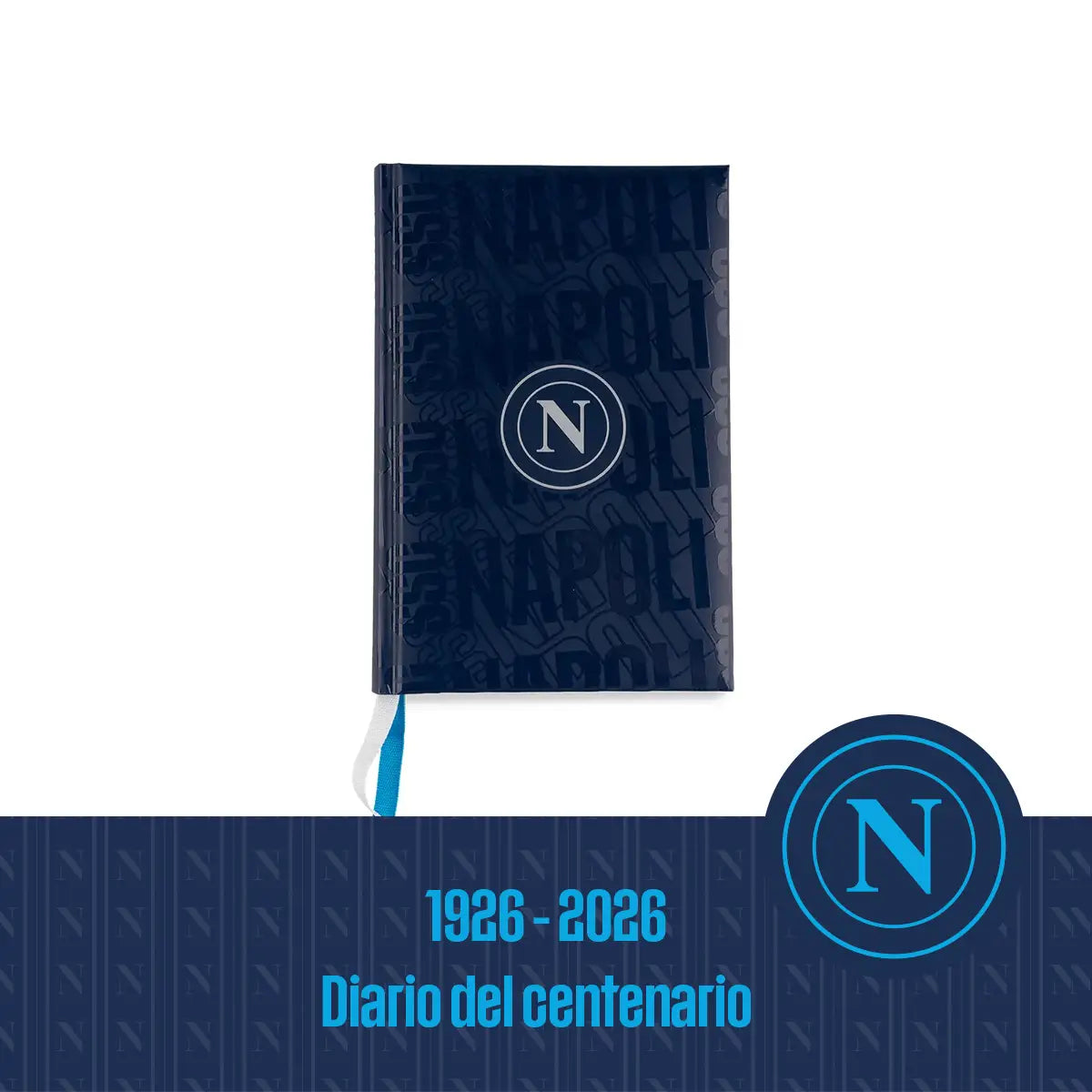 Diario Scuola 12 Mesi SSC Napoli 1926 Colourbook + Blister 3 Penne SSC Napoli in Omaggio
