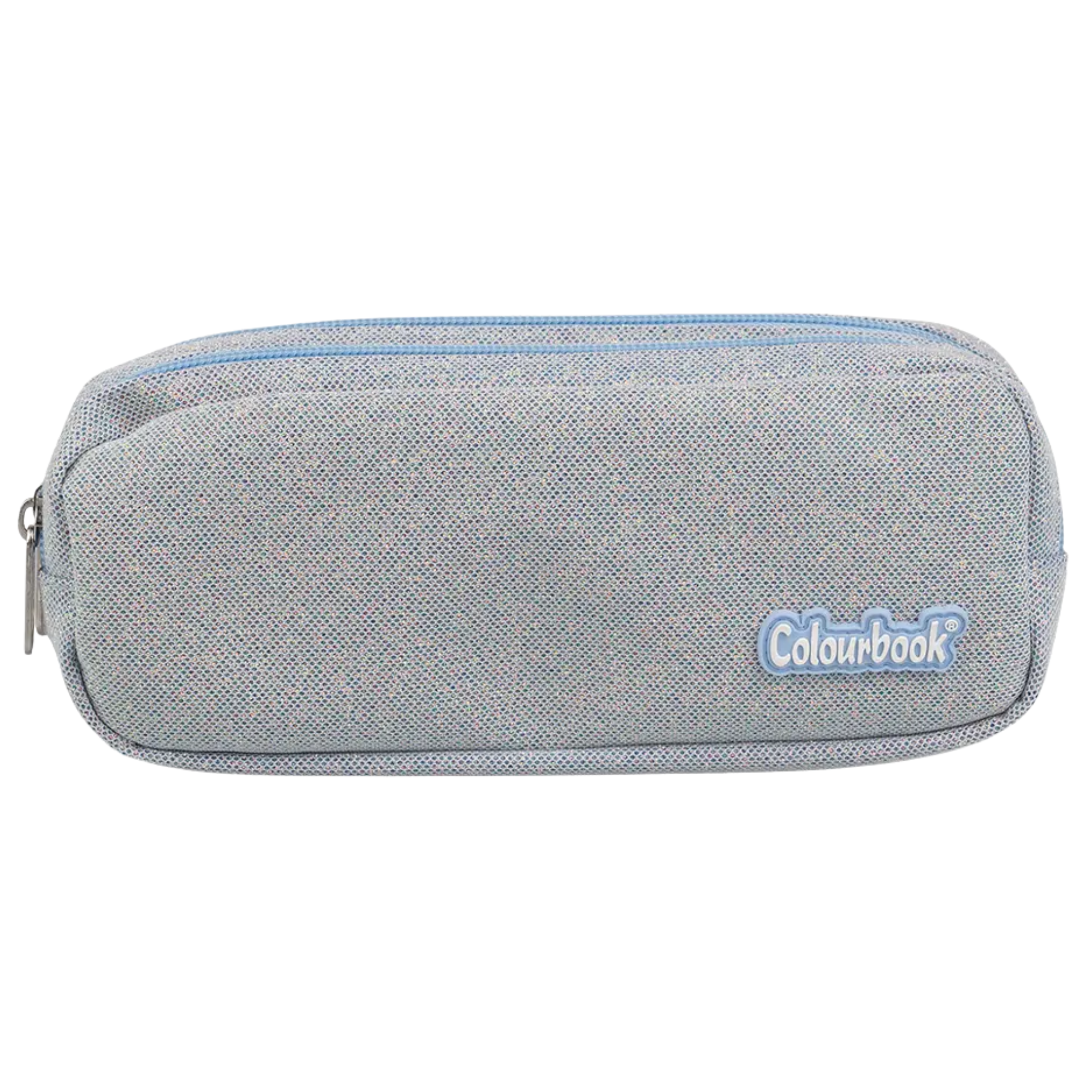 Astuccio 2 zip Glitter