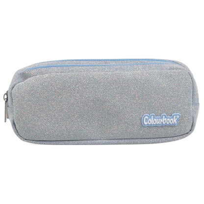 Astuccio 2 zip Glitter