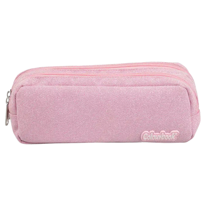 Astuccio 2 zip Glitter